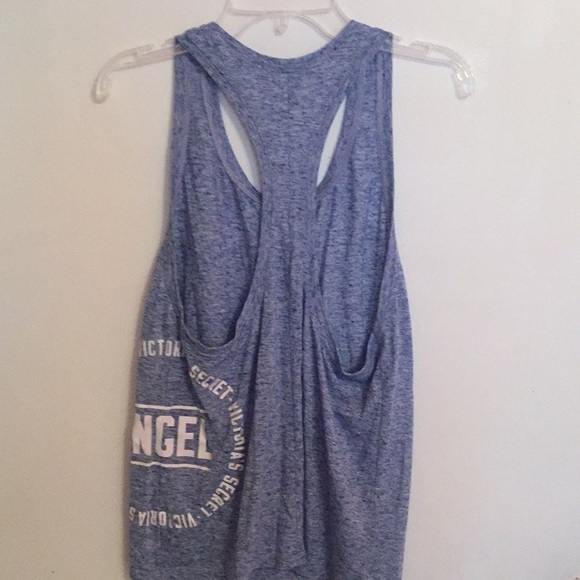 Victoria Secrets Blue tank top - Picture 2 of 4